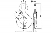 Hák s pojistkou Hák s pojistkou
