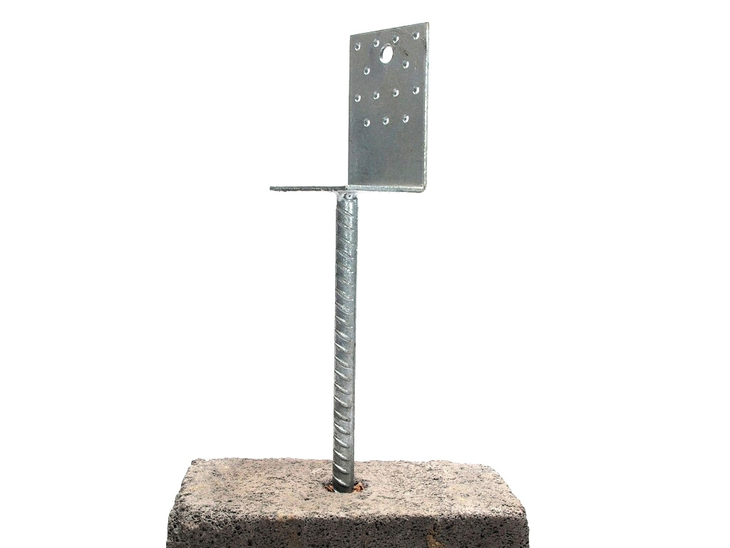 Kotevní patka s roxorem, L Kotevní patka s roxorem, tvar L