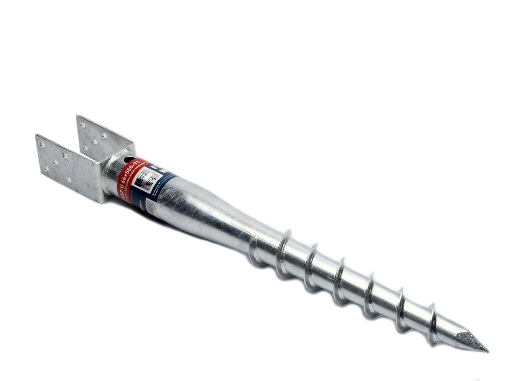 Zemní vrut s přírubou U