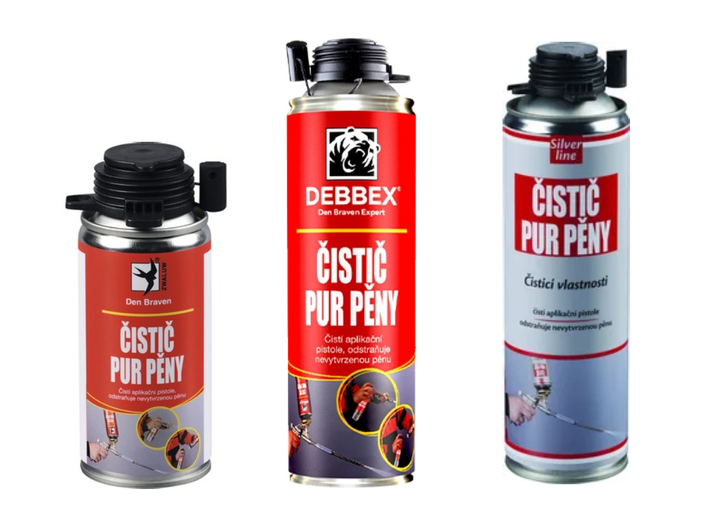 Čistič pur pěny Čistič pur pěny