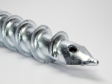 Zemní vrut, KRINNER KSF U Zemní vrut s přírubou tvaru U, KRINNER KSF U