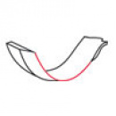 Řezná hrana - detail Řezná hrana - detail