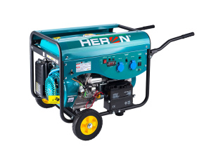 Elektrocentrála benzínová a plynová 13 HP / 5,5 kW, el. start, HERON  Elektrocentrála benzínová a plynová 13 HP / 5,5 kW, el. start, HERON