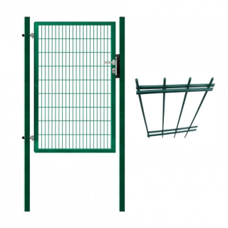 Branka jednokřídlá, zelená, 2D výplň, FAB, PILOFOR SUPER Branka jednokřídlá, zelená, 2D výplň, FAB, PILOFOR SUPER