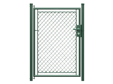 Branka jednokřídlá, zelená, 4HR výplet, FAB Branka jednokřídlá, zelená, 4HR výplet, FAB