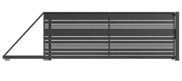 Brána posuvná kovová, LAVANDER Brána posuvná kovová, LAVANDER