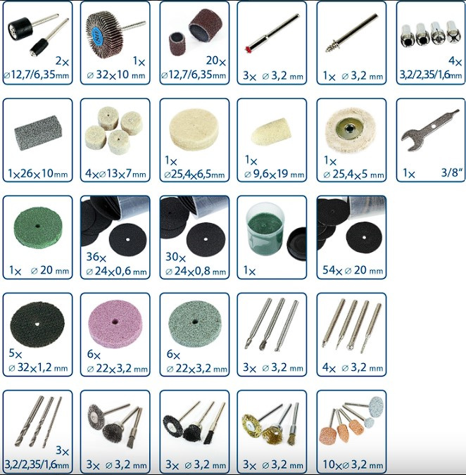 Sada nástavců Sada nástavců