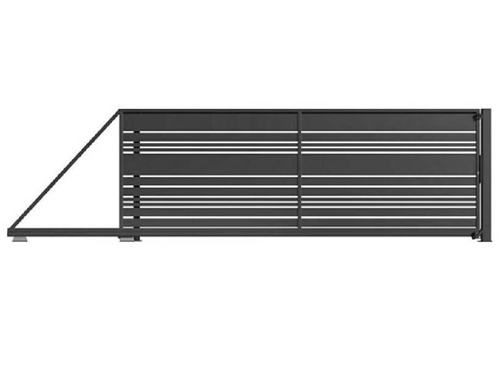 Brána posuvná kovová, LAVANDER Brána posuvná kovová, LAVANDER
