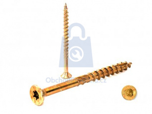 Konstrukční vrut se zápustnou hlavou