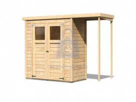 Dřevěný zahradní domek