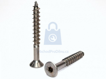 Vrut se zápustnou hlavou, TORX drážka Vrut se zápustnou hlavou, TORX drážka