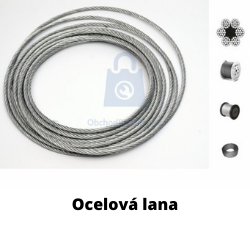 Ocelová lana a jejich použití