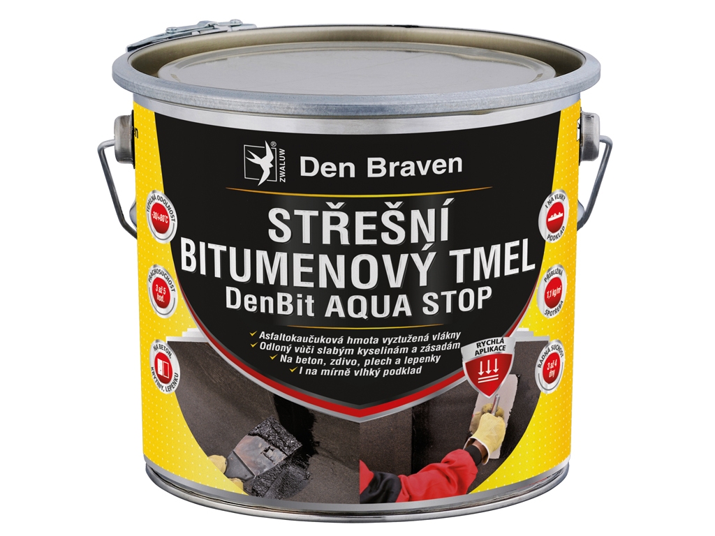 Bitumenový tmel pro dotěsnění detailů střešní krytiny