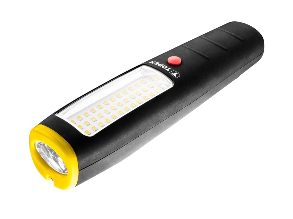 Svietidlo 36xLED, 360Lm, magnet, hák, Topex