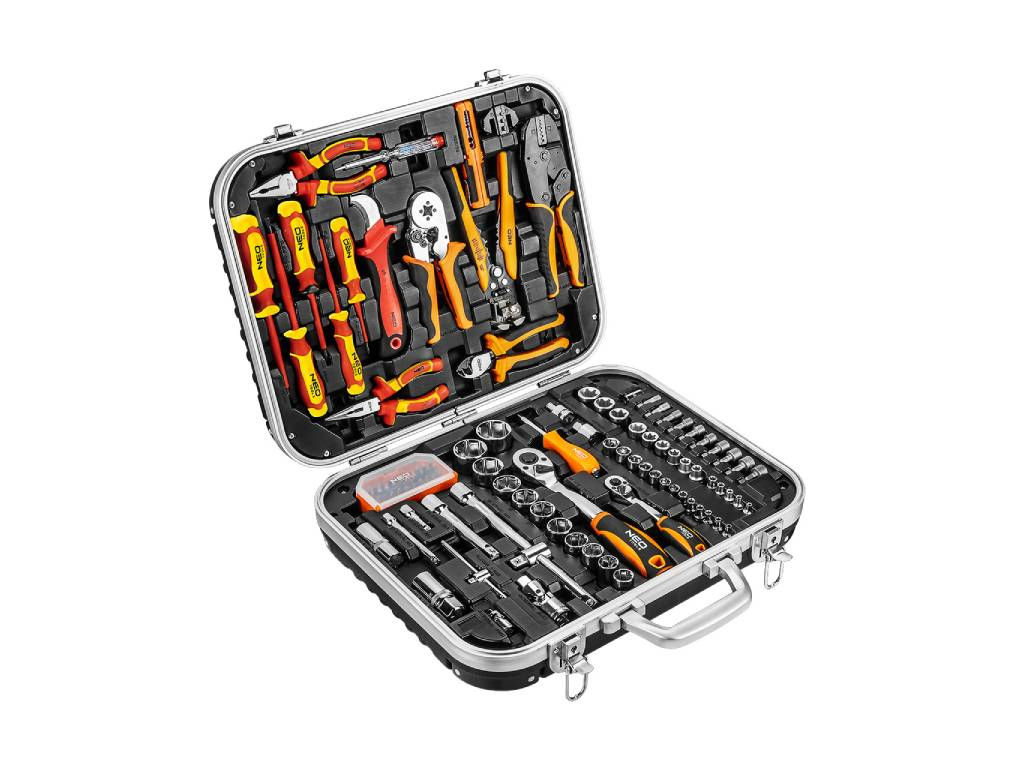 Sada elektrikárskeho náradia v kufri, NEO tools