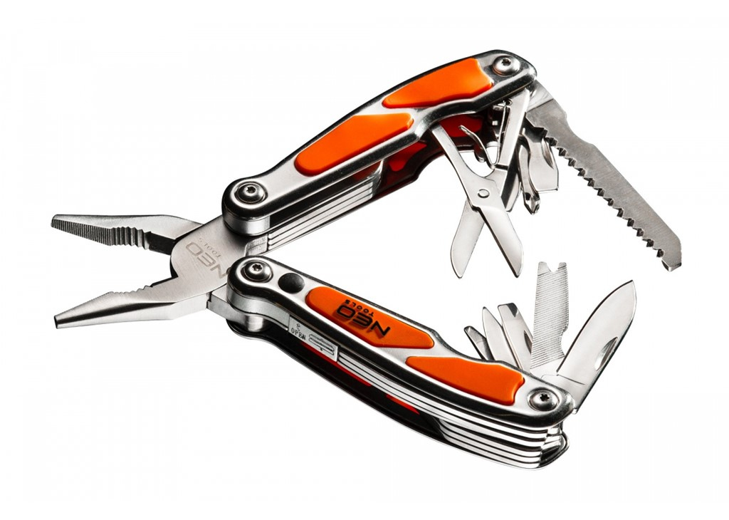 Kliešte univerzálne, vreckové, 12 častí, NEO tools