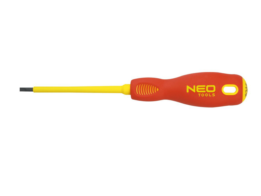 Skrutkovač plochý elektrotechnický, NEO tools