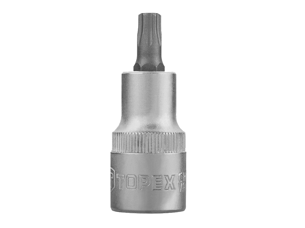 Hlavica zástrčná 1/2", TORX, Topex