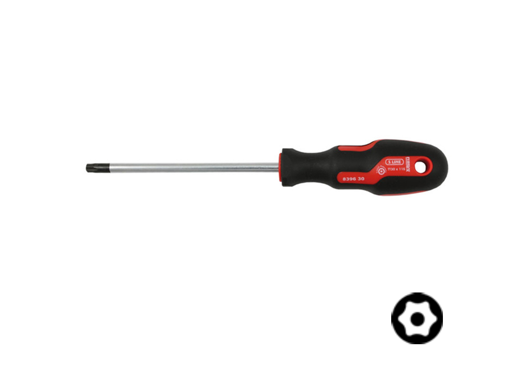 Skrutkovač TORX security s otvorom, S LINE PROFI, Narex