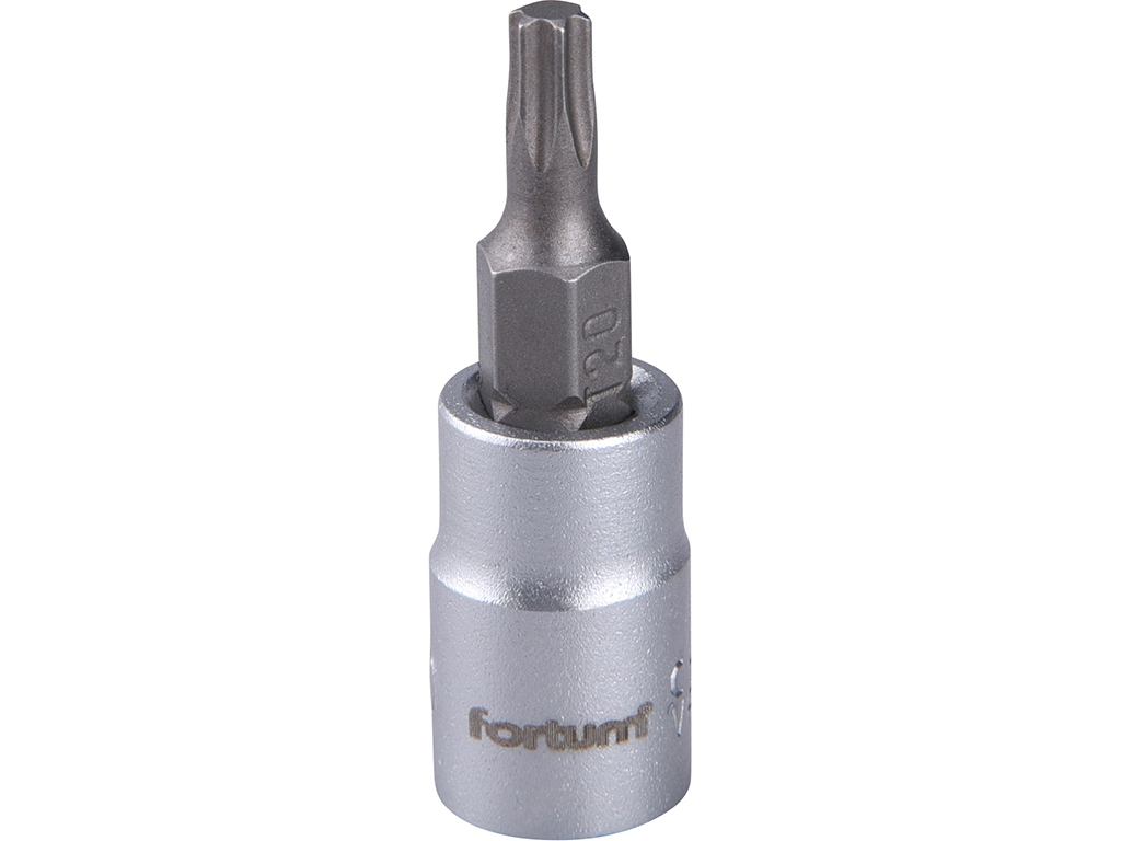 Hlavica zástrčná 1/4", TORX, FORTUM