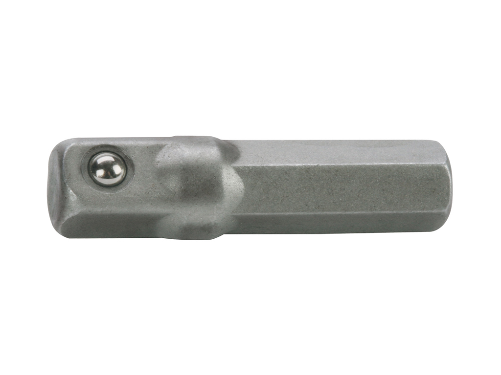 Adaptér zo šesťhranu 1/4" na štvorhran 1/4", FORTUM