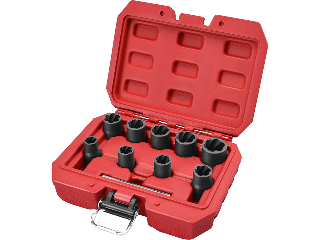 Sada hlavic na uvolňování šroubů a matic, 3/8", EXTOL PREMIUM