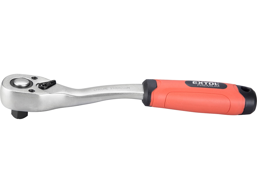 Račňa tvarovaná 1/2", 45 zubov, EXTOL PREMIUM