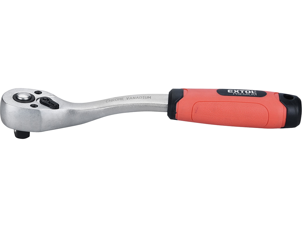 Račňa tvarovaná 3/8", 45 zubov, EXTOL PREMIUM