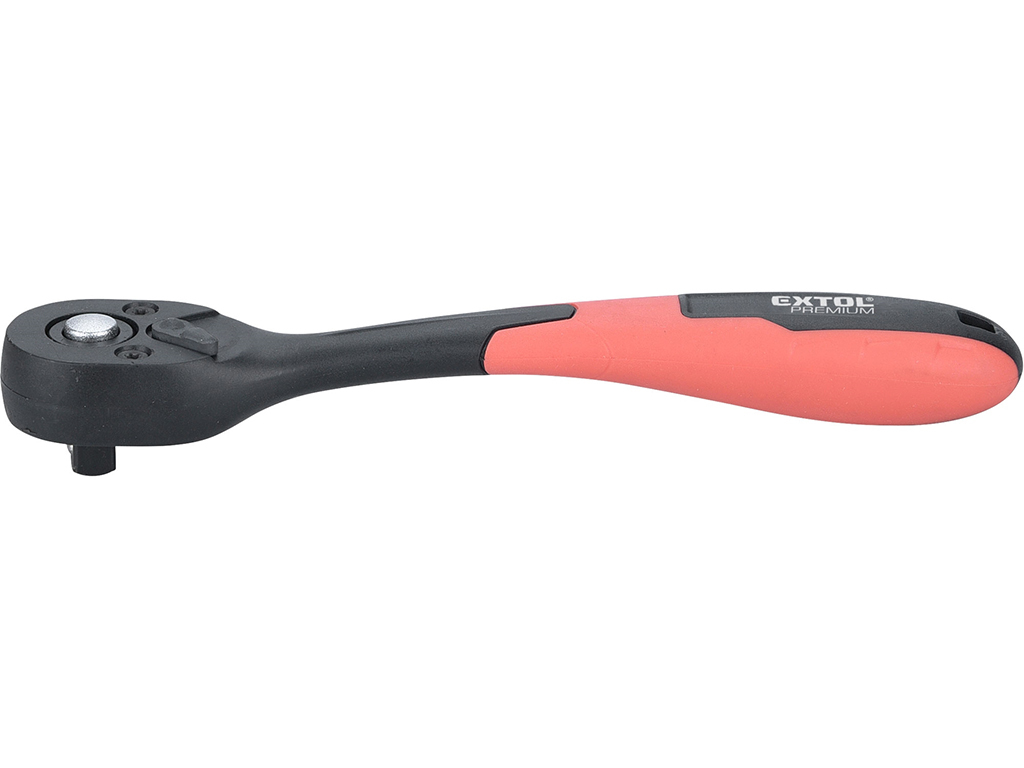 Račňa tvarovaná 1/4", 72 zubov, EXTOL PREMIUM
