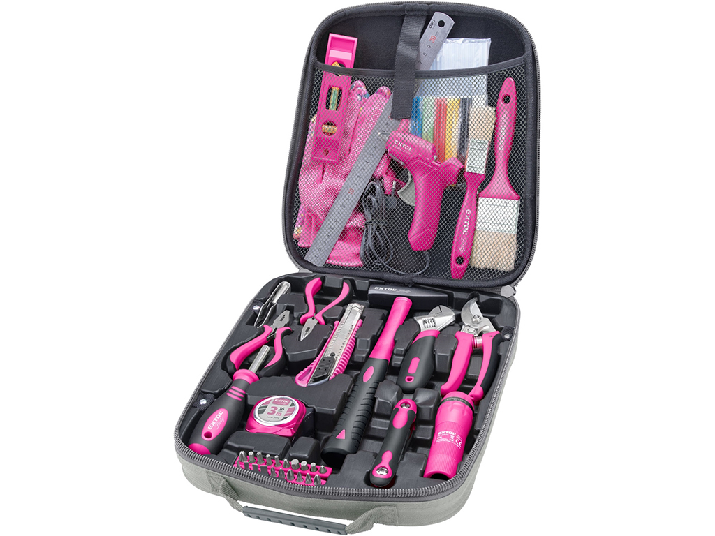 Súprava náradia pre ženy 1/4", 68 dielov, EXTOL LADY