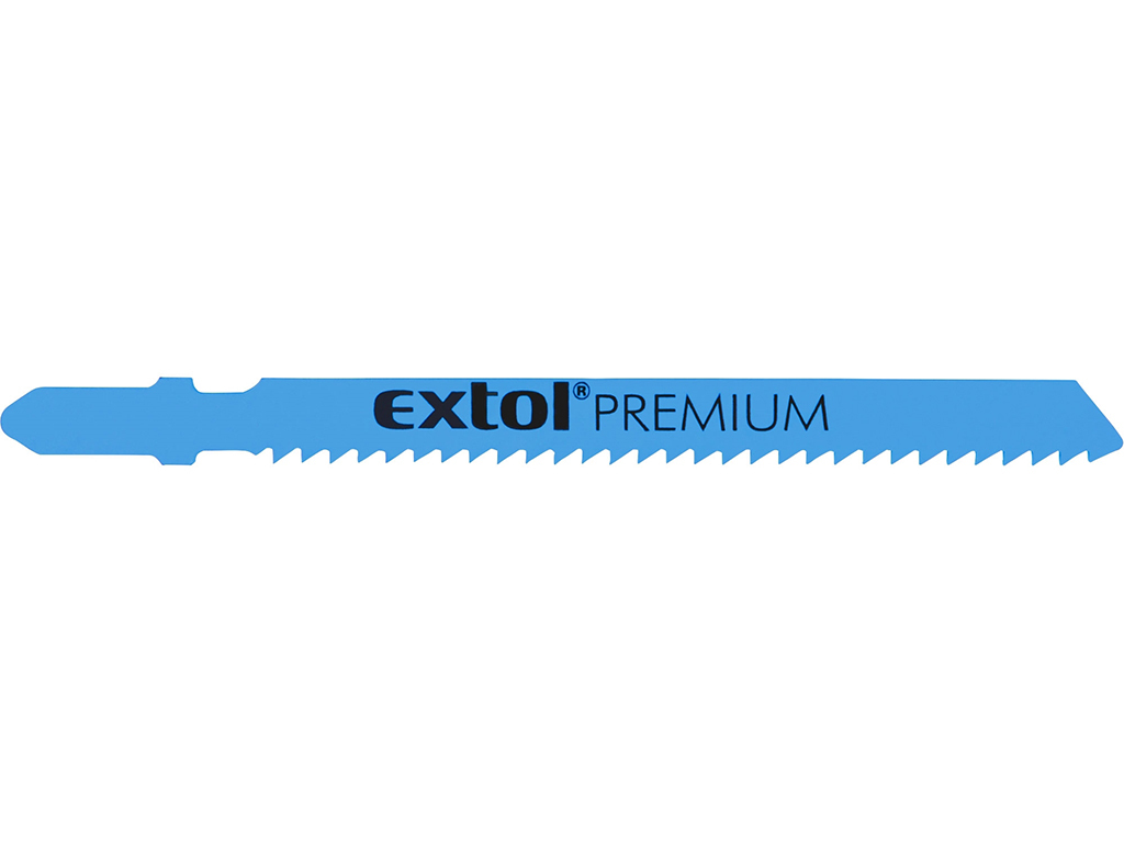 Plátky do priamočiarej píly, 5 ks, čistý rez, BiMetal, EXTOL PREMIUM