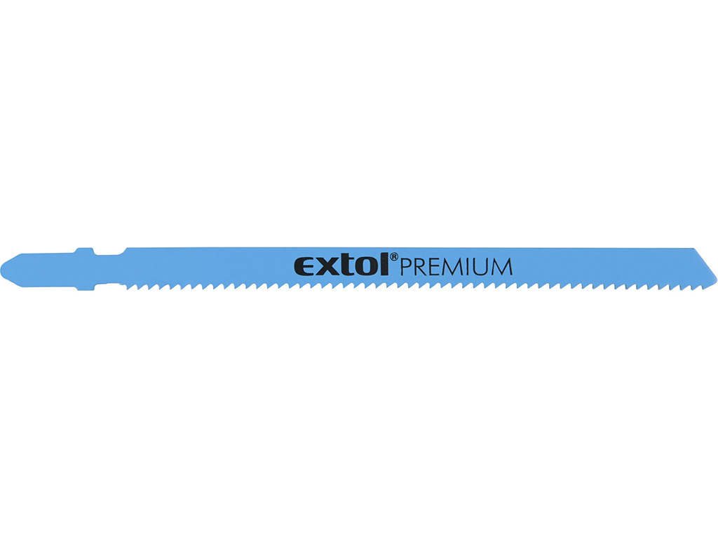 Plátky do priamočiarej píly, 5 ks, odolný proti zlomeniu, BiMetal, EXTOL PREMIUM