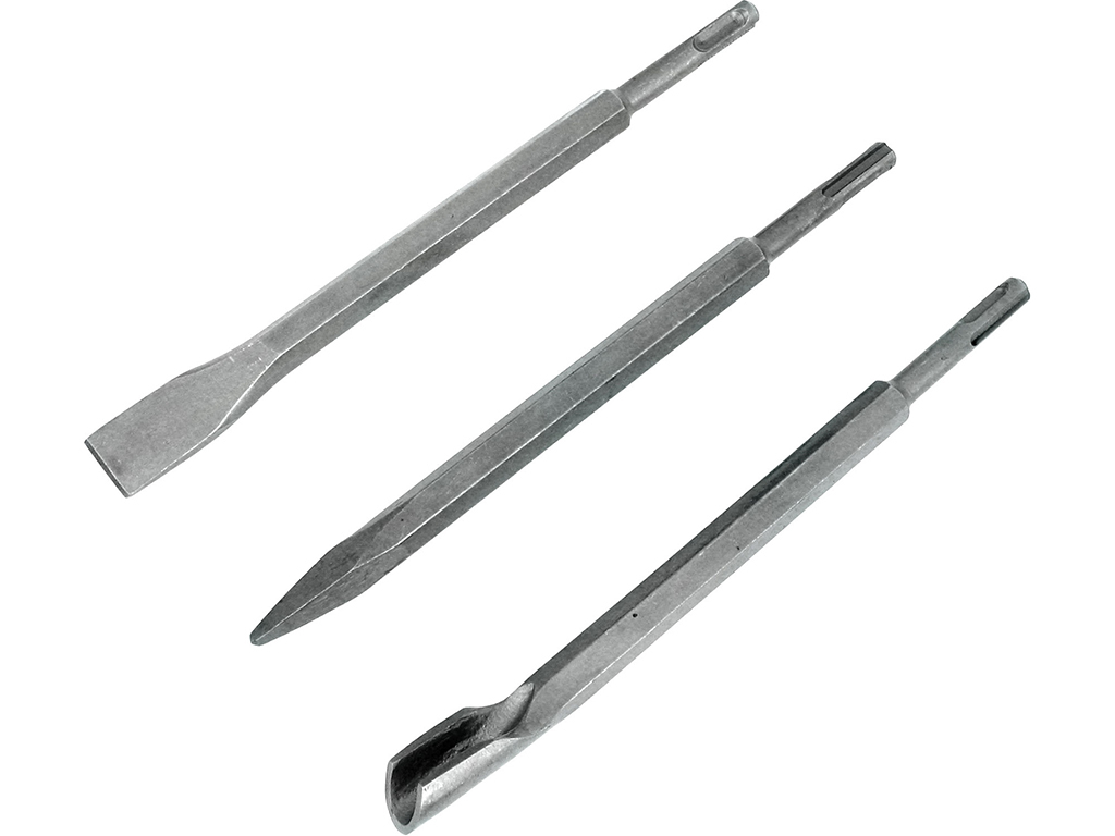 Sada sekáčov SDS PLUS, 3 diely, SDS PLUS, EXTOL CRAFT