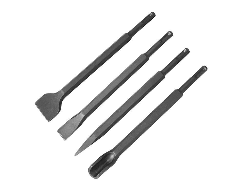 Sada sekáčov SDS PLUS, 4 diely, SDS PLUS, EXTOL CRAFT