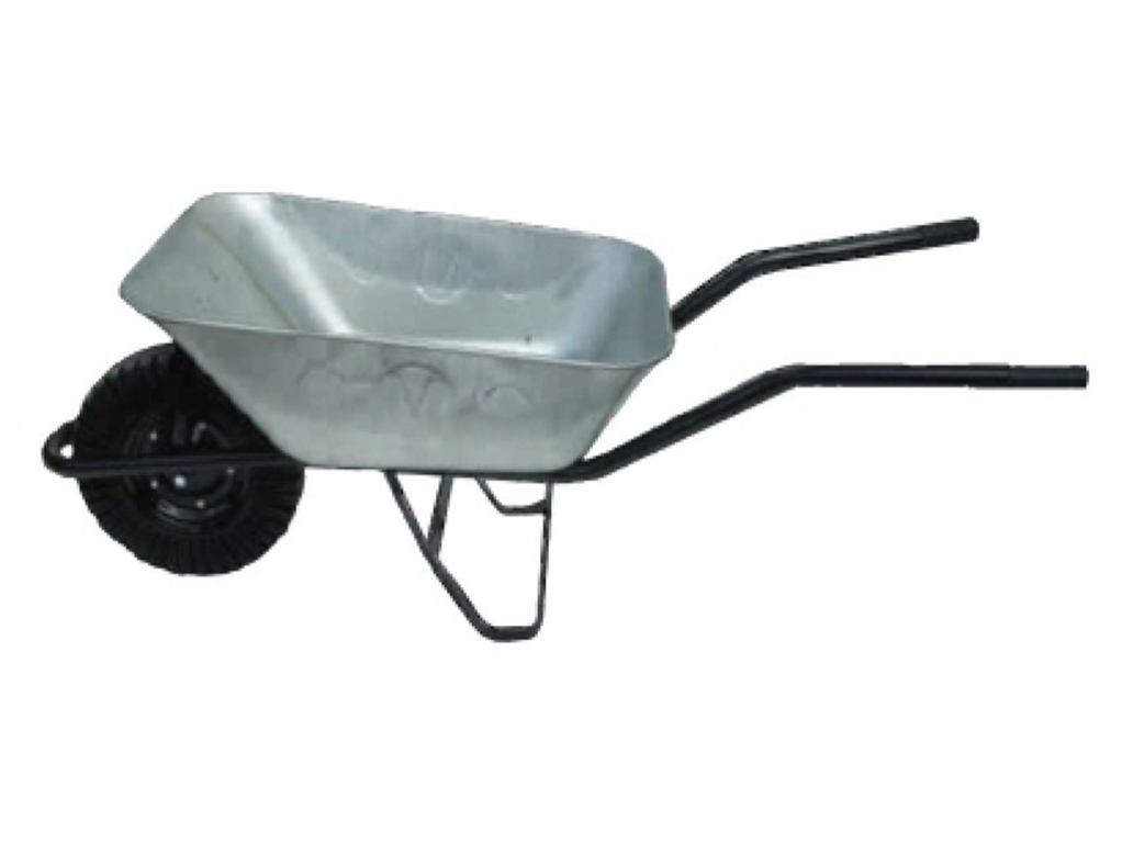 Koliesko stavebné, pozinkovaná korba, nafukovací bicykel