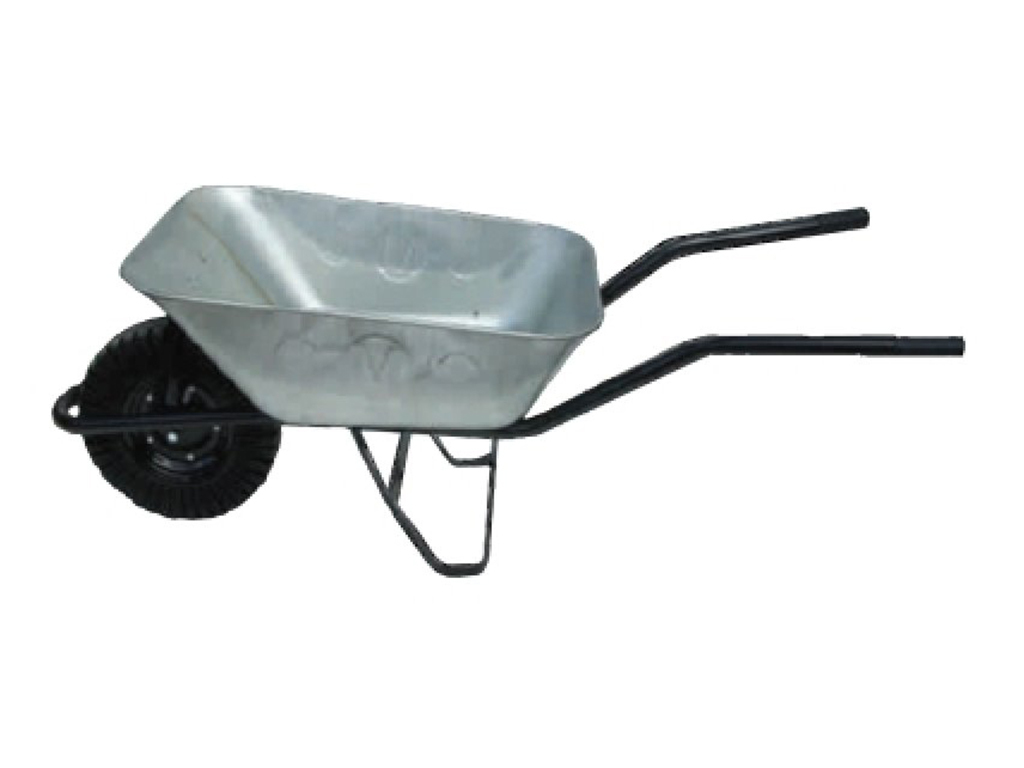 Koliesko stavebné, pozinkovaná korba, plný bicykel