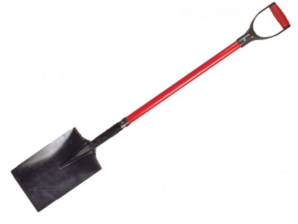 Rýľ oblý, sklolaminátová násada