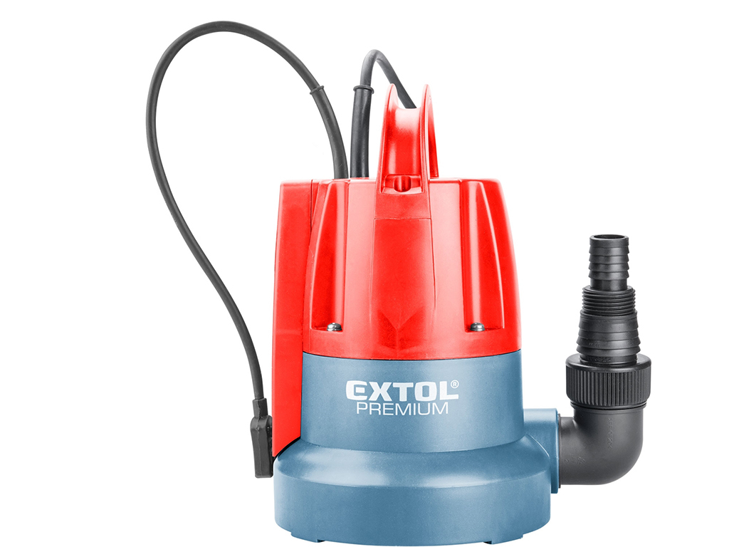 Čerpadlo ponorné, na čerpanie do sucha, 400 W, EXTOL PREMIUM