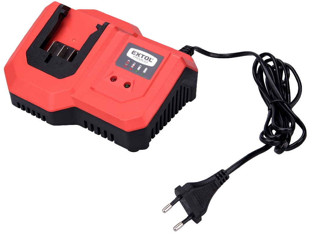 Nabíjačka GARDEN20V akumulátorov, 4,5 A, EXTOL PREMIUM