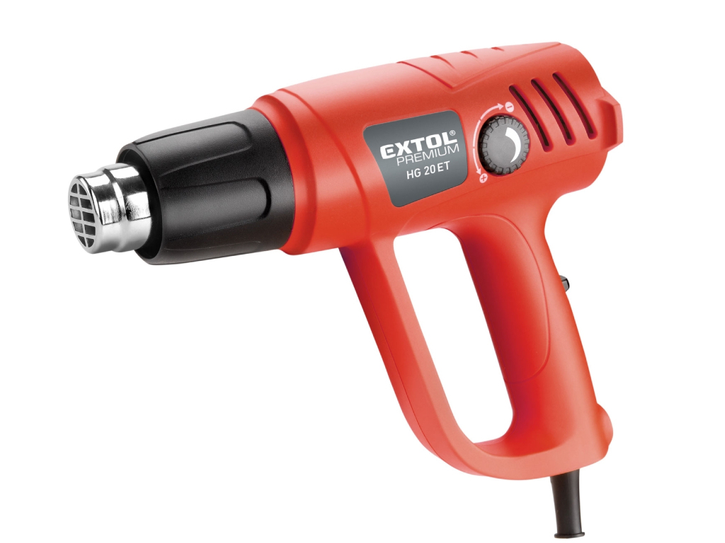 Pištoľ teplovzdušná, 2000 W, EXTOL PREMIUM