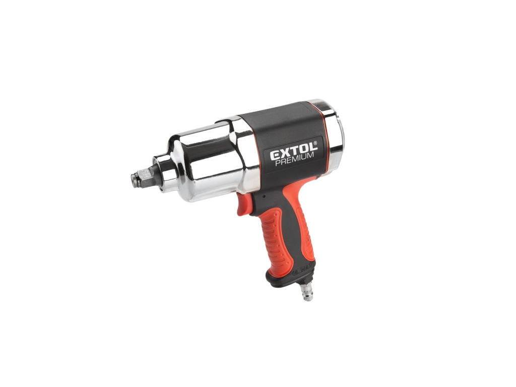 Uťahovák rázový pneumatický, 1/2", 680 Nm, EXTOL PREMIUM