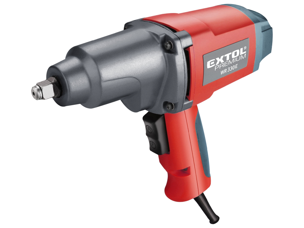 Utahovák rázový, 1/2", 850 W, 330 Nm, EXTOL PREMIUM