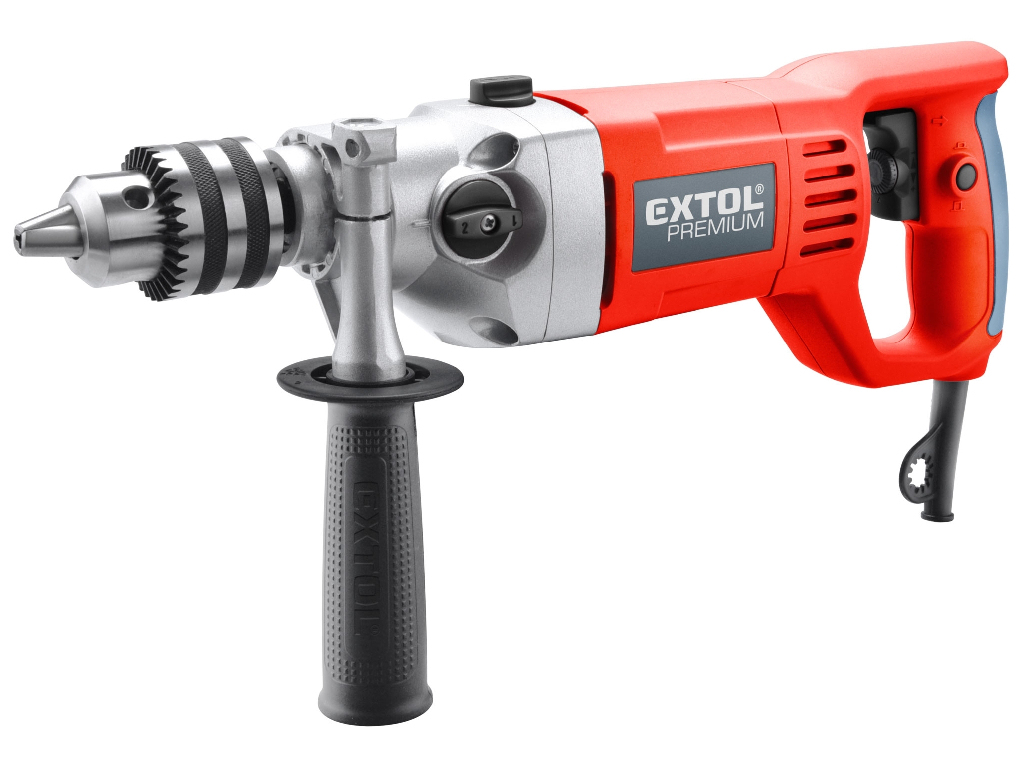 Vŕtačka s príklepom, 1050 W, EXTOL PREMIUM
