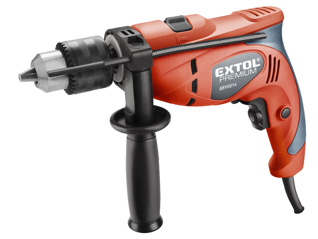 Vŕtačka s príklepom, 500 W, EXTOL PREMIUM