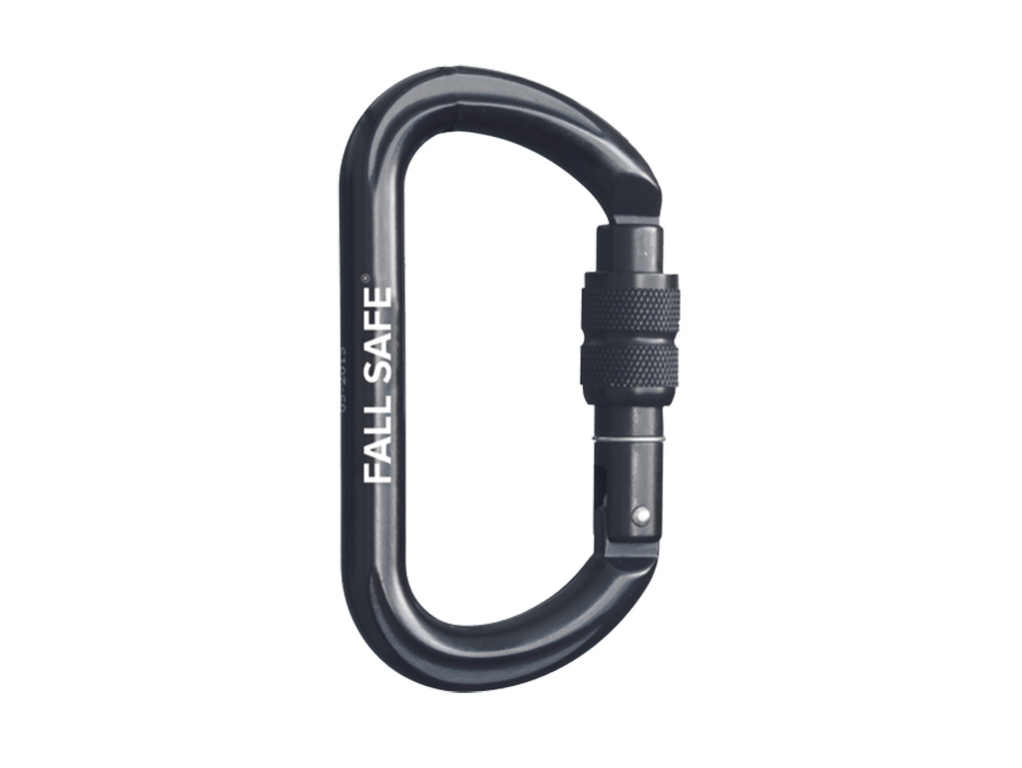 Karabína hliníková skrutkovacia FS820, FALLSAFE