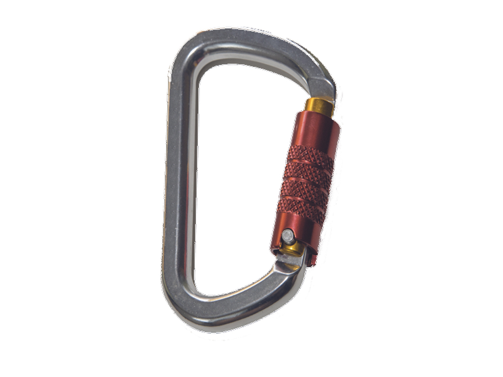 Karabína hliníková triple lock AZ 014DT, Lanex