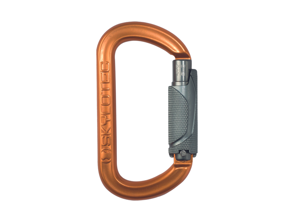 Karabína hliníková triple lock Double-O TRI, SKYLOTEC
