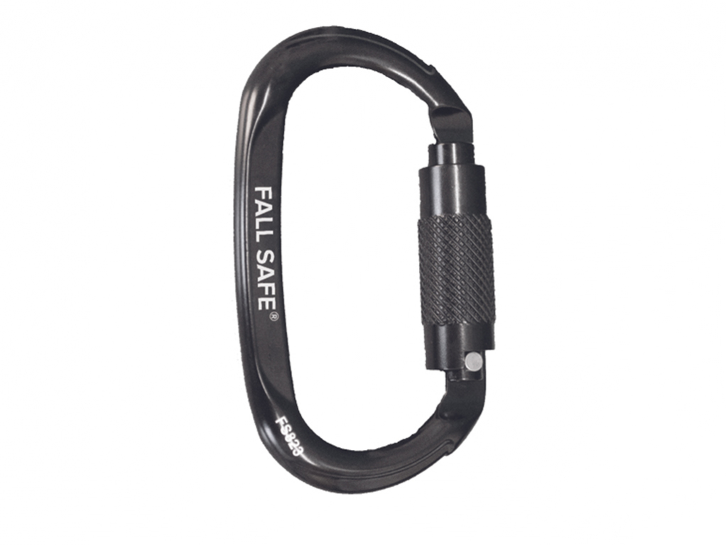 Karabína hliníková twist lock FS823, FALLSAFE