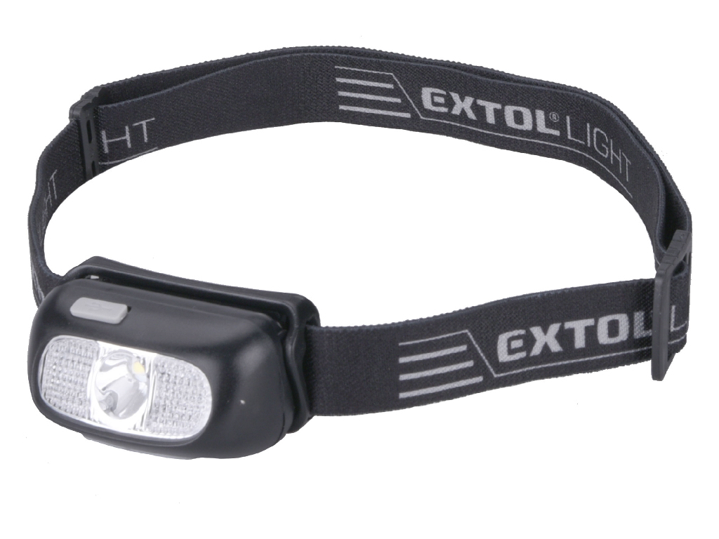 Čelovka CREE XPG LED, USB nabíjanie, EXTOL LIGHT