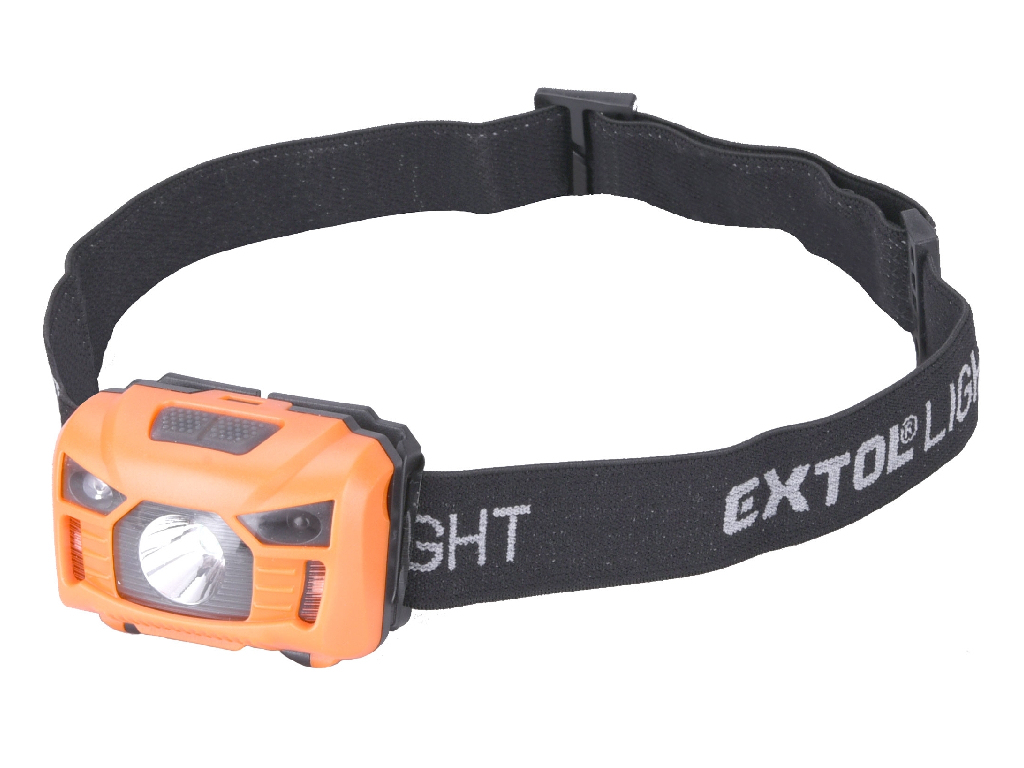 Čelovka LED, USB nabíjanie s IR čidlom, EXTOL LIGHT